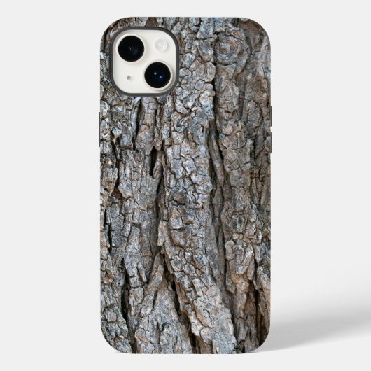 Structuur boomschors Case-Mate iPhone case (Achterkant)