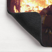 Structuur-brand Muismat (Hoek)