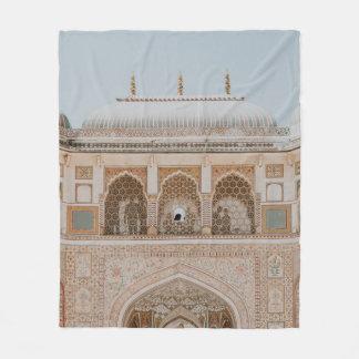 STRUCTUUR ONDER DUIDELIJKE SKY FLEECE DEKEN