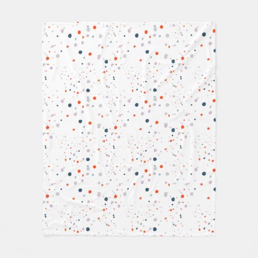 structuur patroonconfetti fleece deken (Voorkant)