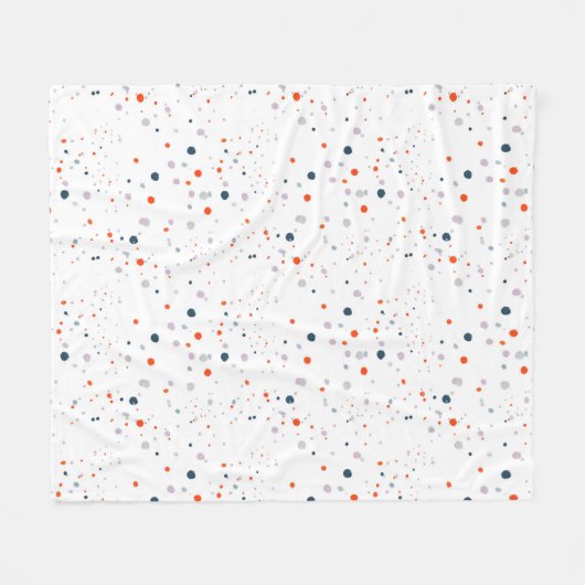 structuur patroonconfetti fleece deken (Voorkant (Horizontaal))