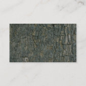 Structuur van de boomschors visitekaartje (Achterkant)