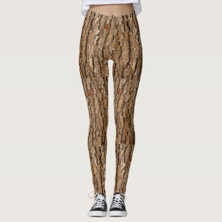 Structuur van de boomstam van de sinusschors leggings