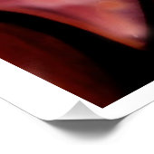 "Structuur van dromen in de verte", Poster Perfect Poster (Hoek)