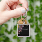 Structuur van een HIV-cel Sleutelhanger (Hand)