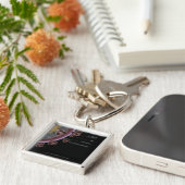 Structuur van een HIV-cel Sleutelhanger (Zijkant)