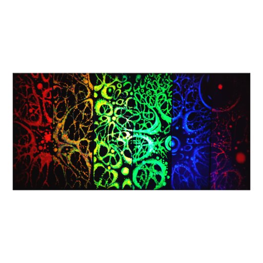 Structuur van het universum foto afdruk (Voorkant)