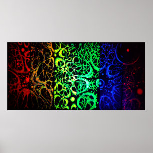 Structuur van het universum poster