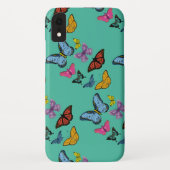 Structuur van het vlinderpatroon Case-Mate iPhone case (Achterkant)