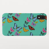 Structuur van het vlinderpatroon Case-Mate iPhone case (Achterkant (horizontaal))