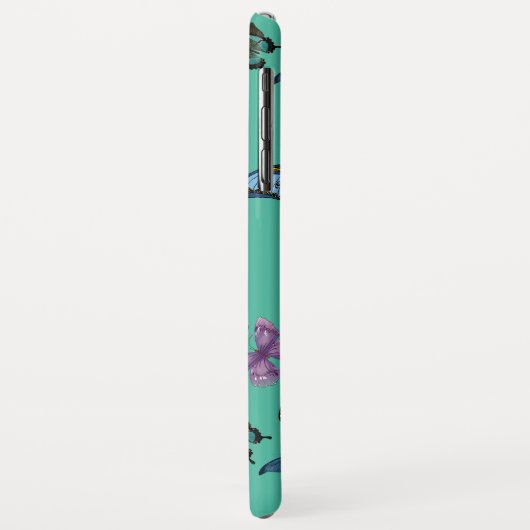 Structuur van het vlinderpatroon Case-Mate iPhone case (Achterkant/links)