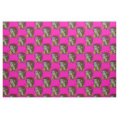 structuur van suikerschedel stof (Fat Quarter)