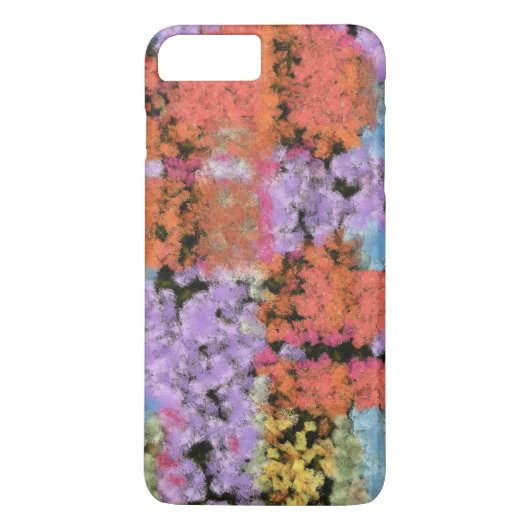Structuur van vormen verven Case-Mate iPhone case (Achterkant)