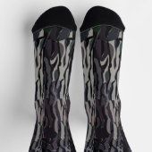 Structuurboomstam Achtergrondpatroon Sokken (Top)