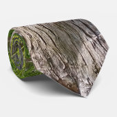 Structuurontwerp boomschors stropdas (Opgerold)