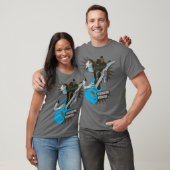 Struggende muzikant t-shirt (Unisex)