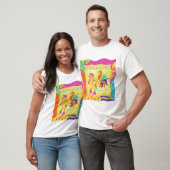 Struid je spullen met schotel t-shirt (Unisex)