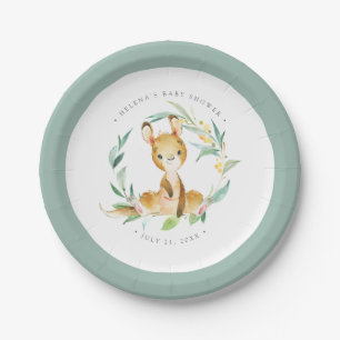 Struik Baby Kangaroo Baby shower Papier Bord