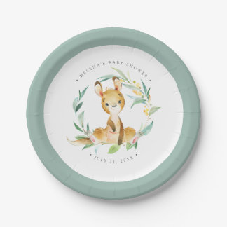 Struik Baby Kangaroo Baby shower Papier Bord