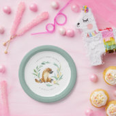 Struik Baby Platypus Baby shower Papier Bord (Feest)