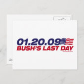 Struik Briefkaart op de laatste dag (Voorkant / Achterkant)