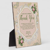 Struik Garden Greens - Zachte roze rozen Fotoplaat (Zijkant)