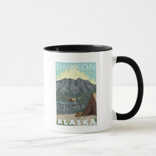 Struik Plane & Vist - Dawson, Alaska Mok