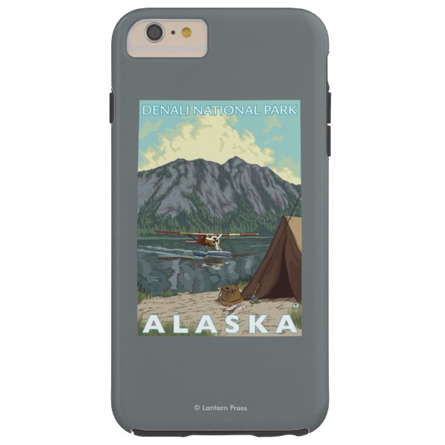 Struik Plane & Vist - Denali Nat'l Park, Case-Mate iPhone Case (Achterkant)