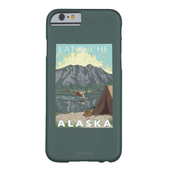 Struik Plane & Vist - Latouche, Alaska Case-Mate iPhone Case (Achterkant)