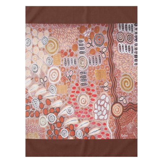 Struik Tucker tafelkleed (Voorkant)