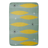 Struisstrips uit de midden-eeuwse ovalen, goud op badmat (Voorkant Verticaal)