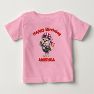 Struisvogel (4p) Patriottisch Kinder T-Shirt