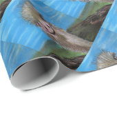 struisvogel cadeaupapier (Rol Hoek)