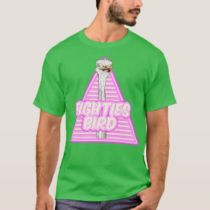 Struisvogel Eighties vogel T-shirt