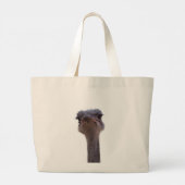 struisvogel grote tote bag (Achterkant)