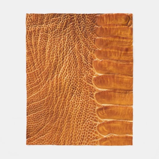 Struisvogel huidtextuur: luxueus behang. fleece deken (Voorkant)