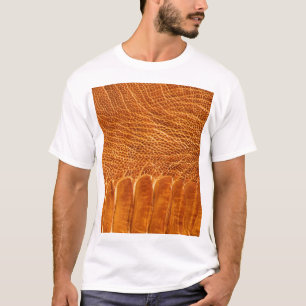 Struisvogel huidtextuur: luxueus behang. t-shirt