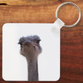 struisvogel sleutelhanger (Achterkant)