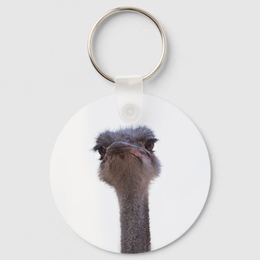 struisvogel sleutelhanger (Voorkant)