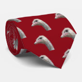 Struisvogel Stropdas (Opgerold)