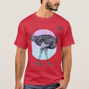 struisvogel t-shirt