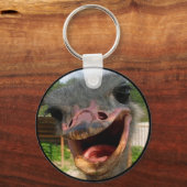 Struisvogel What's Up Sleutelhanger (Voorkant)
