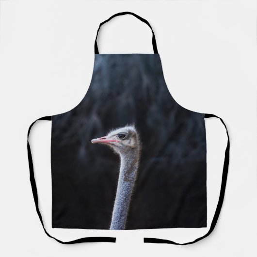 Struisvogelfotografie Schort (Voorkant)