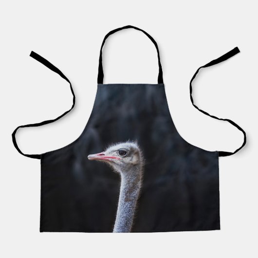 Struisvogelfotografie Schort (Voorkant)