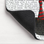 struisvogels met gestripte Leggings Muismat (Hoek)