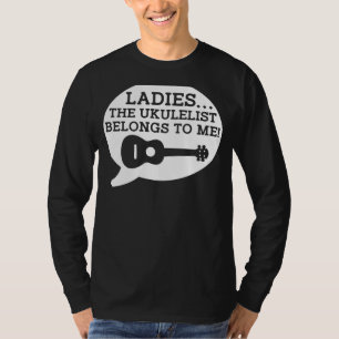 Strum Up Smiles with Ladies Belongs To Me beroemd T-shirt