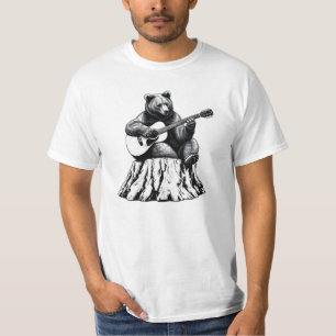 Strumming Beer – Acoustic Wilderness Vibes T-shirt