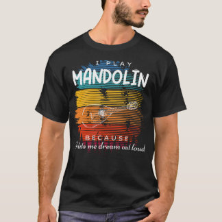 Strumming Dreams: Mandolins Musical Reverie T-shirt