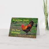 Strut Your Stuff - It's Your Birthday ! Carte (Devant)