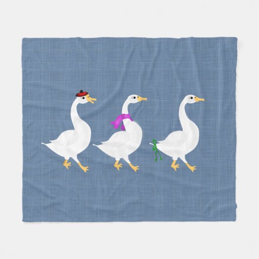 Struttin' Fleece Blanket Deken (Voorkant (Horizontaal))